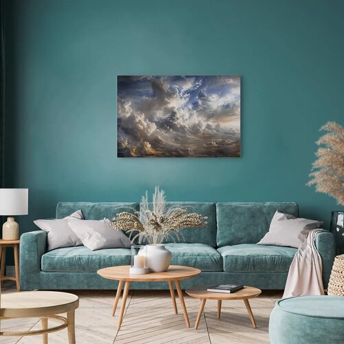  Slika - Golden Reflections on Clouds Foretelling Dusk 60x40 Cijene