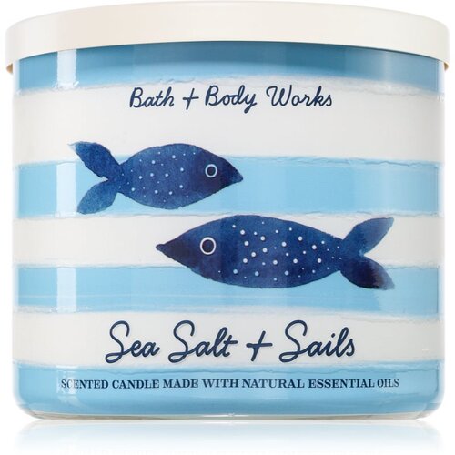 Bath & Body Works Sea Salt & Sails mirisna svijeća 411 g Cijene