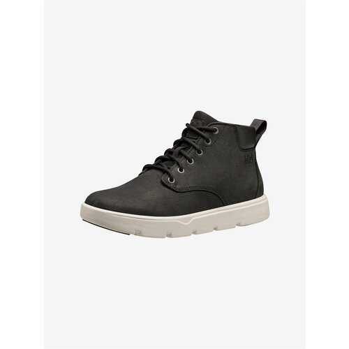 Helly Hansen Black Men Leather Ankle Boots Pinehurst - Men Slike