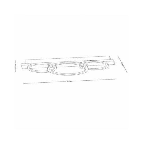  solea 34 plafonska svetiljka 40W 3000/4000/6000K crna/drvo dim Slike
