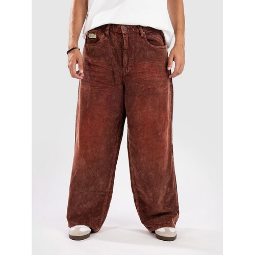Empyre Ultra Wide Cord Distress Hlace dark red Cene