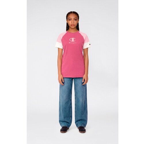 Champion Majice s kratkimi rokavi Ss Tee Rožnata Cene