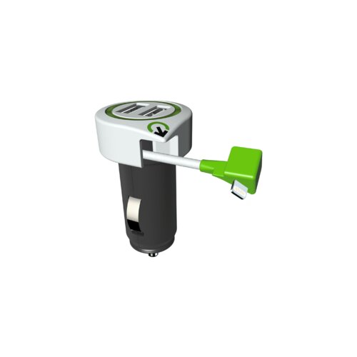 Q2power TRIPLE USB CAR CHARGER L Slike