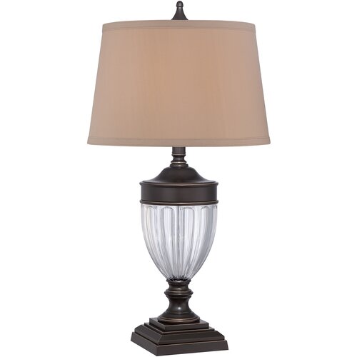 Elstead Lighting Elstead Dennison Namizna svetilka z 1 lučjo, bronasta, Palladian, E27, (22099529) Cene