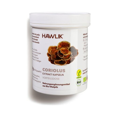 Hawlik bio Coriolus ekstrakt - kapsule - 240 kaps. Slike