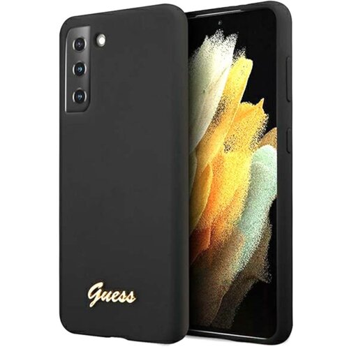Guess GUHCS21MLSLMGBK ovitek za Samsung Galaxy S21 Plus G996 - črn Slike
