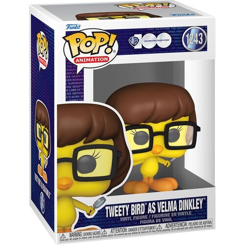 Funko POP figure Looney Tunes Tweety Bird as Velma Dinkley Cene