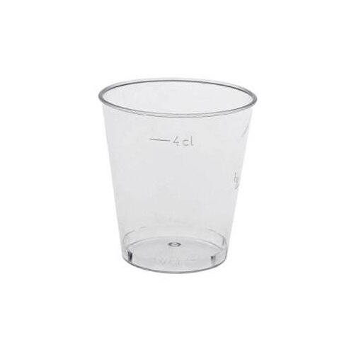 EURONOVA Plastični kozarci / PS / 40ml / 0.02L in 0.04L CE / 40kos, (5000156316) Slike