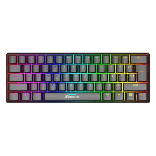 Xtrike gaming tastatura sa rgb pozadinskim osvetljenjem xtrike GK985 crna Slike