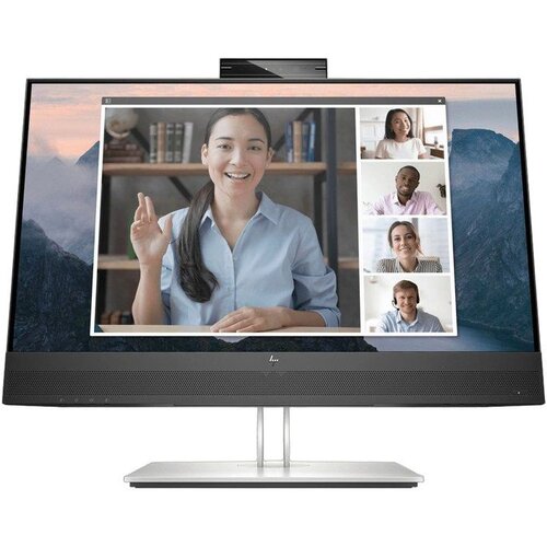 HP Monitor 23.8'' E24mv G4 IPS FHD 60Hz 5ms 250cd/m2 HDMI DP VGA Black/Silver Cene