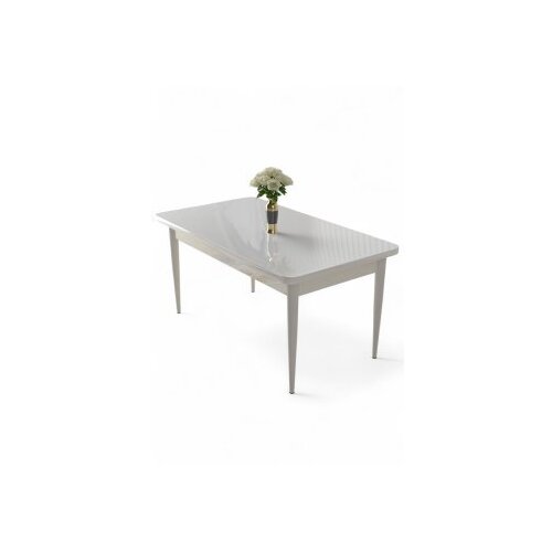 Hanah home Trpezarijski sto Nil, 110x76x71 cm, Bijeli Cene