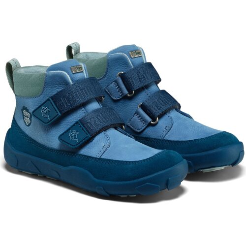 Affenzahn čevelj gležnjar Leather Friendy Shark 01488-30211 barefoot F dark blue 23 Cene