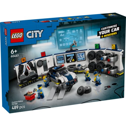 Lego city - prilagođena garaža za policijska vozila (60457) Cene