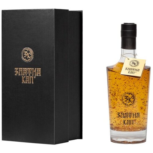 Zlatna Kap Rakija Divlja kruška sa zlatom 40%, vol, 700ml Cene