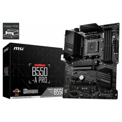 MSI B550-A PRO matična ploča AMD B550 Priključnice AM4 ATX Cijene