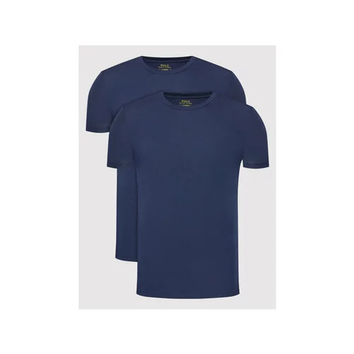 Polo Ralph Lauren Set dveh majic Core Replen 714835960004 Mornarsko modra Slim Fit