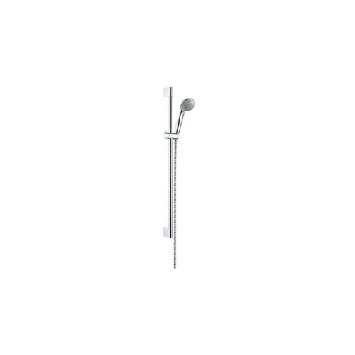 Hansgrohe Crometta 85 Chrome tuš set: ručni tuš sa 1 mlazom, Metaflex C 1600 crevo za tuš i usponska šipka sa kliznim držačem 27651000 Cene