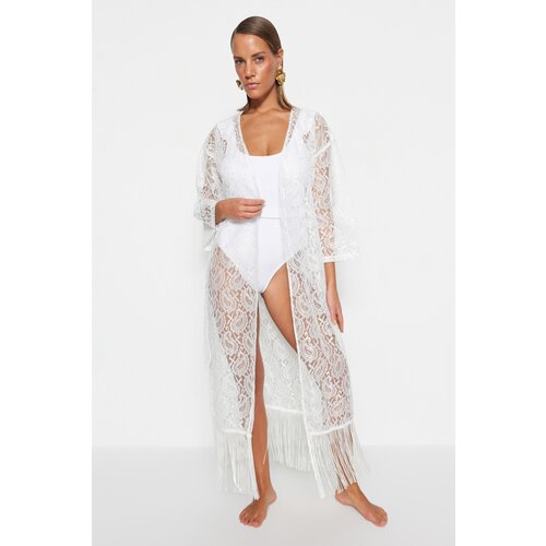 Trendyol Kimono &amp;amp; Caftan - White - Regular fit Slike