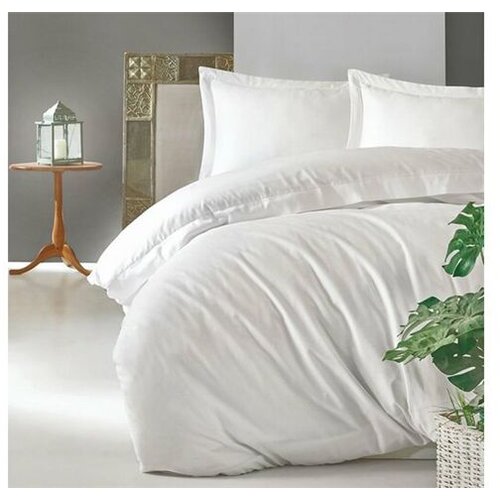 Cotton Box posteljina Elegant Saten Beyaz Slike