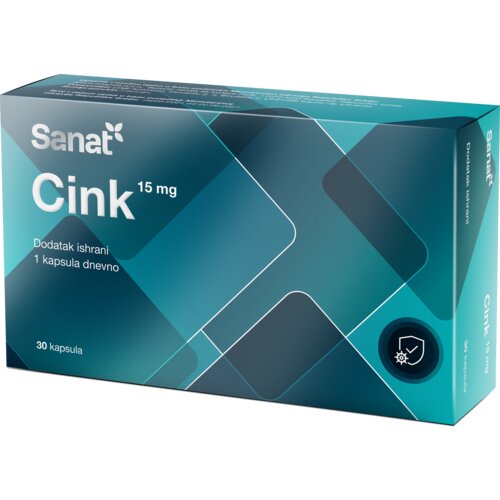 Sanat Cink 15 Mg  30 Kapsula Cene