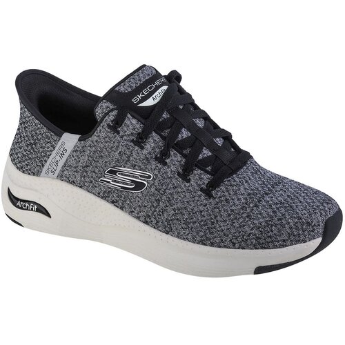 Skechers Nizke superge Slip-Ins Arch Fit - New Verse Siva Cene