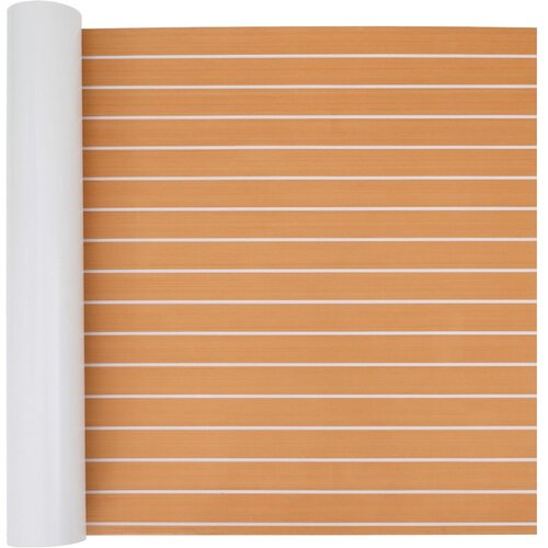 vidaXL podna obloga za čamce samoljepljiva smeđa i bijela 240x90 cm EVA pjena Cijene