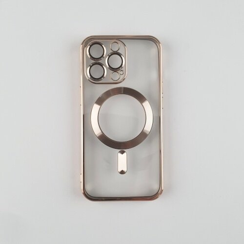  Silikonska futrola Magsafe Iphone 14 PRO ZLATNA Slike
