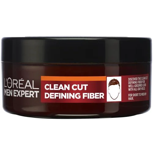 L'Oréal Paris Men Expert Barber Club Defining Fiber Cream krema za oblikovanje las z močno fiksacijo 75 ml za moške