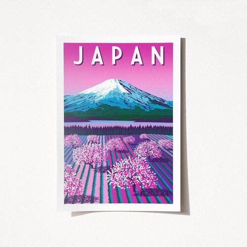 Wallity poster Japan-1970, 50x70 cm Cene