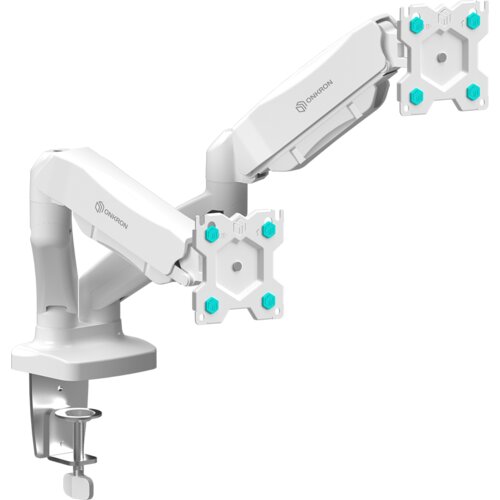 ONKRON Dual Monitor Desk Mount Stand for 13 to 32-Inch LCD LED Monitors up to 8 kg, White Cijene