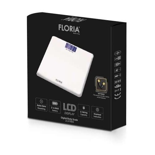 Zilan zln7683 telesna vaga staklena digitalna 150kg Slike