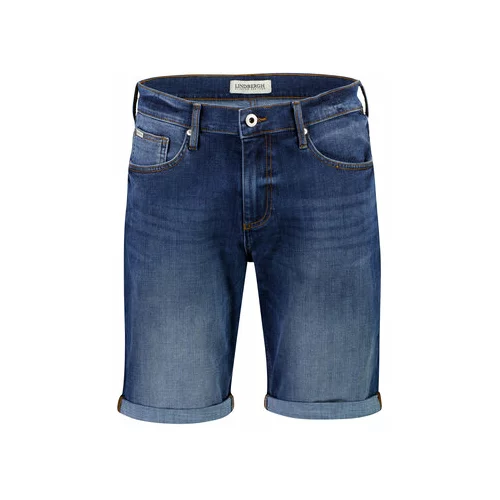Lindbergh Jeans kratke hlače 30-550002HEA Modra Regular Fit