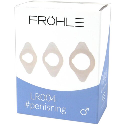 Froehlepumps Frohle LR004 Set prstenova za penis, Silikonski, 3 komada Cene