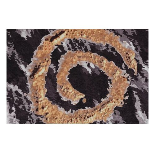  Dagger blackwhitegold bathmat set (3 pieces) Slike