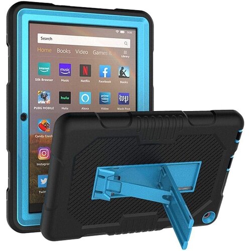 NIKCORP Ovitek za Samsung Galaxy Tab A 8.4 oklepen s stojalom, trpežna troslojna za&amp;scaron;čita proti udarcem in padcem, črne barve, (5000139061) Slike