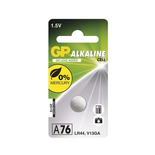 Gp Battery Alkaline Button LR44 1.5V 1 pc Slike