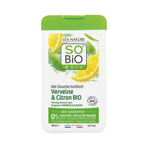 SO’BiO étic Gel za tuširanje - Verbena i limun Cene