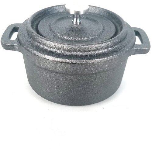 Grill King Cast Iron okrogli mini Dutch oven, 10 cm Slike