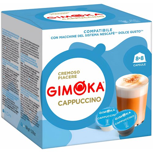 GIMOKA kapsule za dolce gusto cappuccino 8+8 Slike