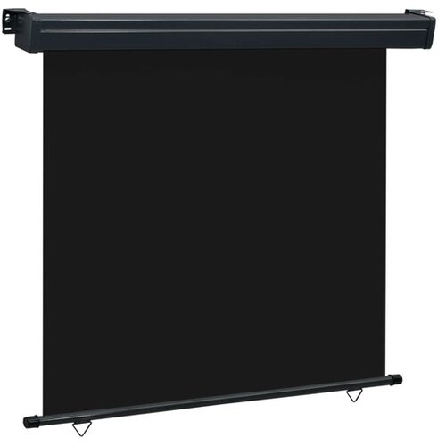 vidaXL Balkonska bočna tenda 170 x 250 cm crna Cijene