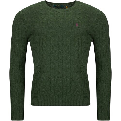 Polo Ralph Lauren PULL COL ROND EN MAILLE TORSADEE LAINE CACHEMIRE Zelena Slike