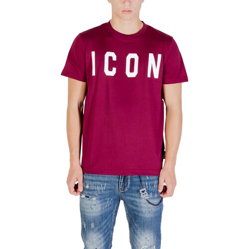 ICON Majice s kratkimi rokavi ICUF2W6T001 Rdeča Slike