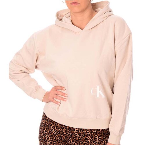Calvin Klein ženski duks color off placed monogram hoodie Slike