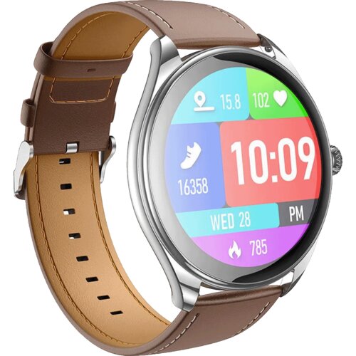 hoco. Pametna ura, 1.43" AMOLED, Bluetooth, IP67 - Y22 Silver Cene