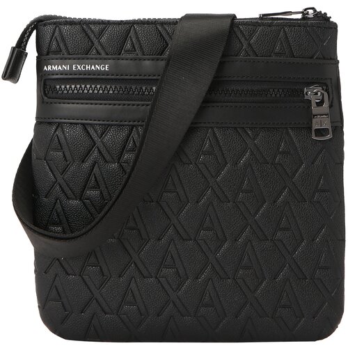 Armani Exchange Torbice LIAM FLAT CROSSBODY Črna Slike