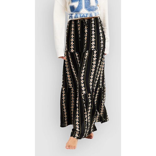 Roxy Sweetwater Crepe Maxi Skirt anthra hbcs real strip Slike