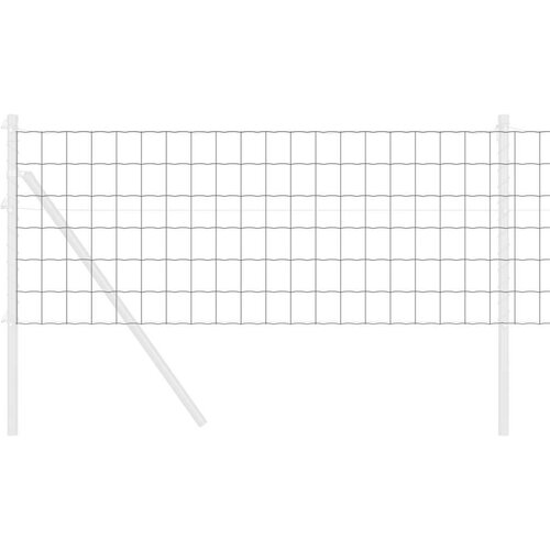 vidaXL Euro Ograda Siva 0.6x10 m Čelik Cene