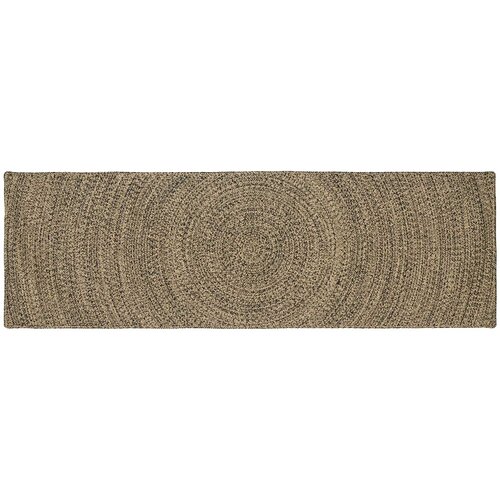  Tepisi za područja Prirodna i crna 80 x 300 cm Juta Cene