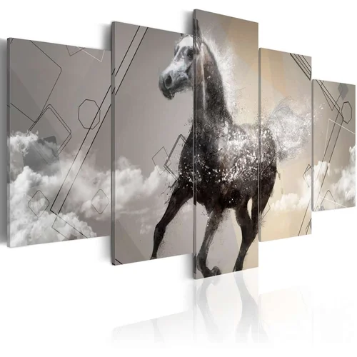  Slika - Fancy gallop - 5 pieces 200x100