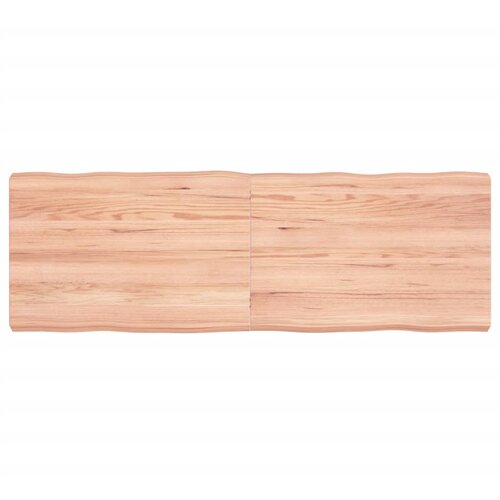 vidaXL Mizna plošča sv. rjava 120x40x6 cm obdelana trdna hrastovina Cene